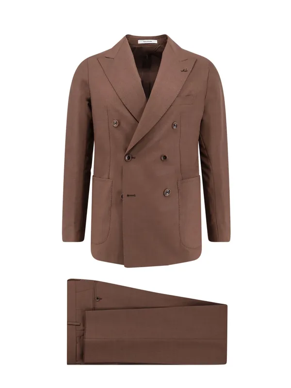 Virgin Wool And Silk Suit - Tagliatore