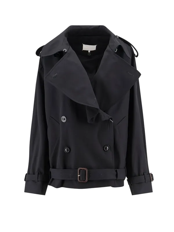 Cotton Blend Mini Trench - Maison Margiela