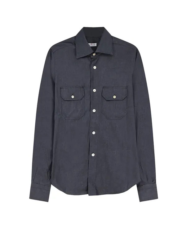 Cotton Shirt - Kiton