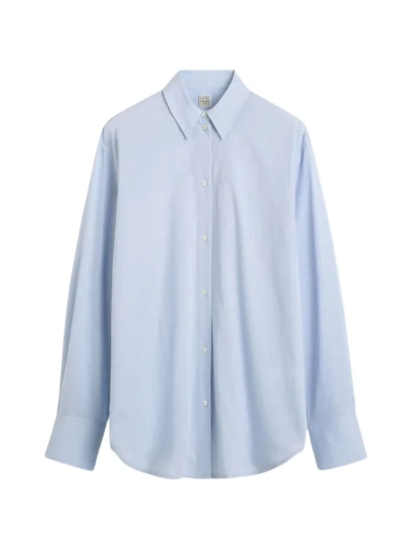 Linen And Cotton Blend Shirt - Toteme