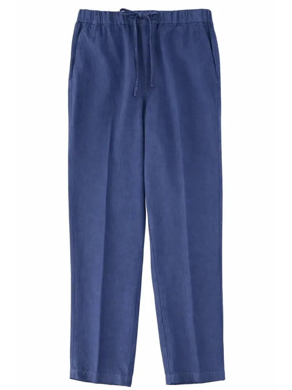 Pantalone In Lino Con Coulisse - 120% Lino