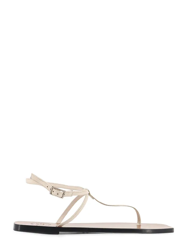 Alassio Leather Sandals - Atp Atelier