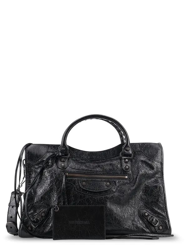 Le City Medium Leather Handbag - Balenciaga
