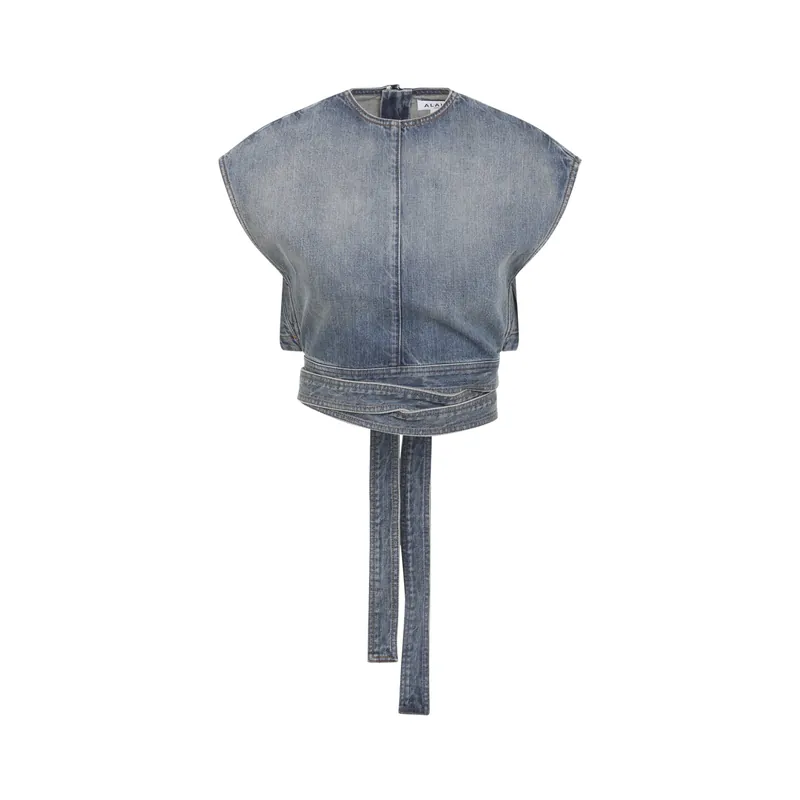 Tops Blue - Alaïa