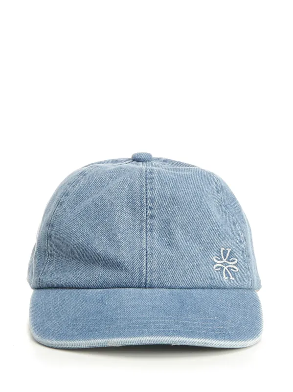 Denim Baseball Cap Hats Light Blue - Jacob Cohen
