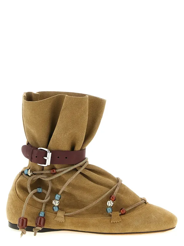 Letiz Boots And Ankle Boots Beige - Isabel Marant