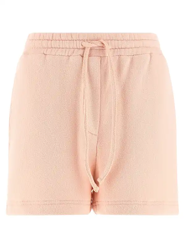 Logo Patch Shorts Bermuda And Short Pink - Dolce & Gabbana