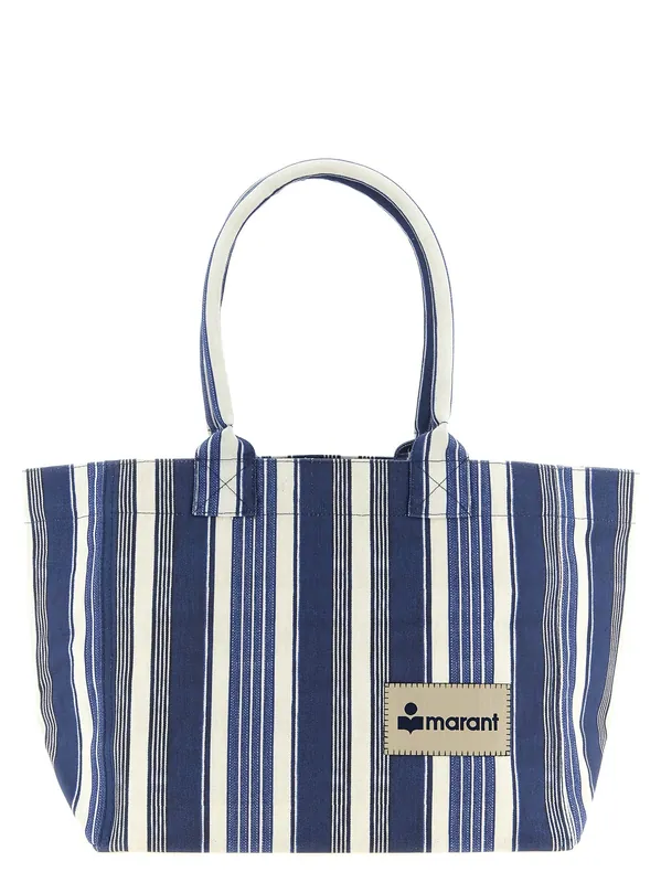 Yenky Zipped Tote Bag Blue - Isabel Marant