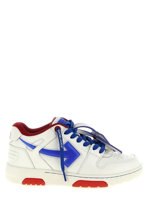Out Of Office Bubble Arrow Sneakers Blue - Off-White