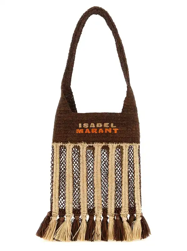 Praia Shoulder Bags Brown - Isabel Marant