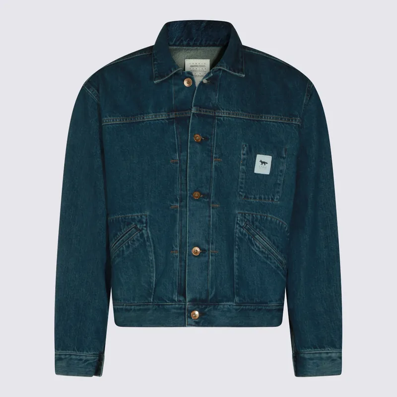 Jackets Faded Indigo - Maison Kitsuné