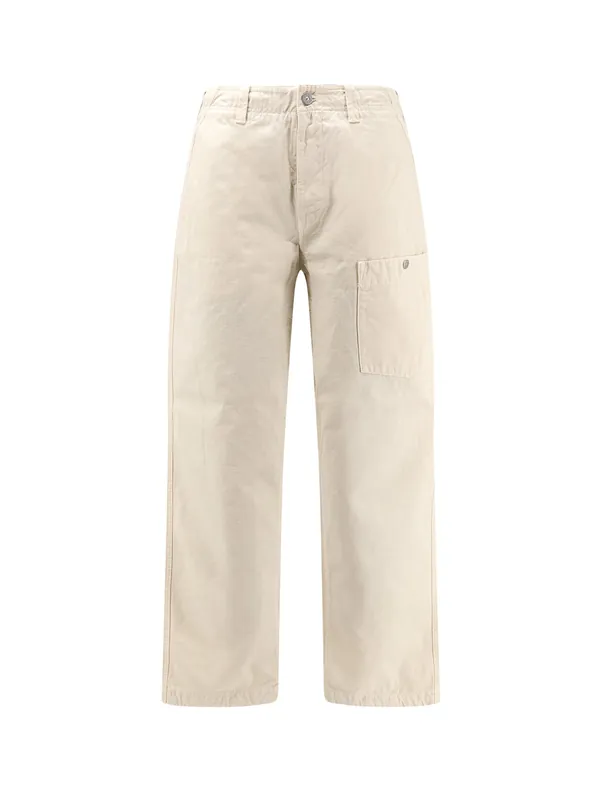 Loose Cotton Trousers - Stone Island