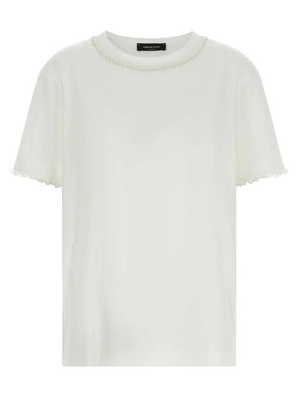 Embroidery T-Shirt White