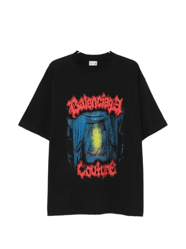 Printed Cotton T-Shirt