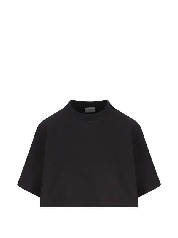 Cotton Cropped T-Shirt