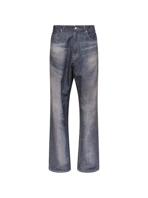 Faded-Effect Jeans