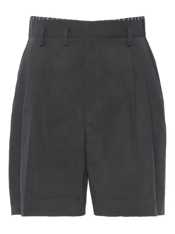 Pleated Bermuda Shorts - Maison Margiela