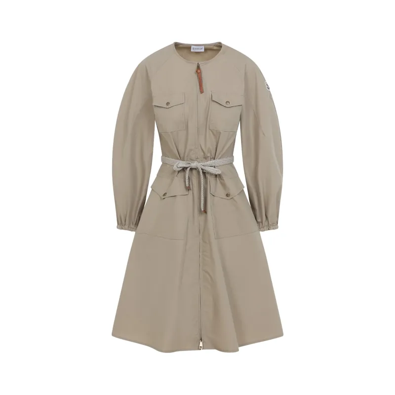 Mini Dresses Nude & Neutrals - Moncler