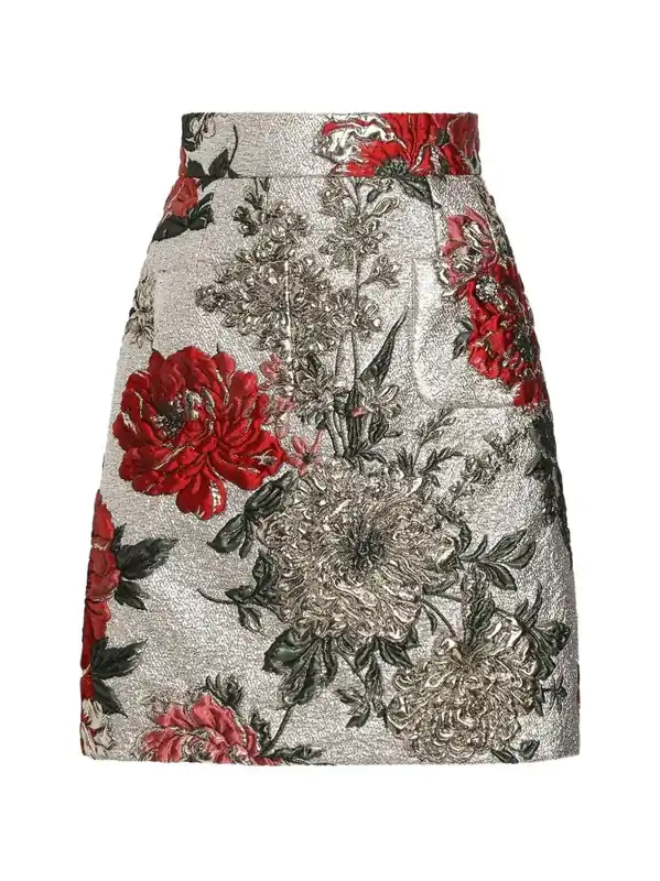 Floral Print Skirt - Dolce & Gabbana