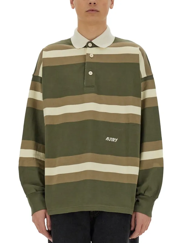 Striped Polo. - Autry