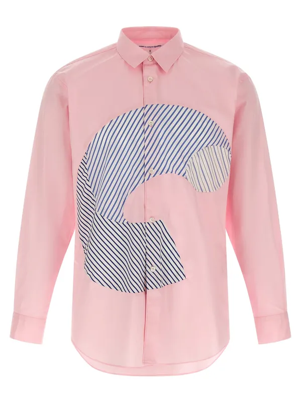 Insert Shirt Shirt And Blouse Pink - Comme Des Garçon