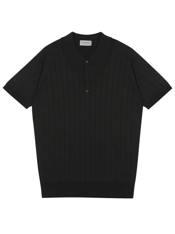 Anglo Indian Gauze Williams Polo Shirt - John Smedley
