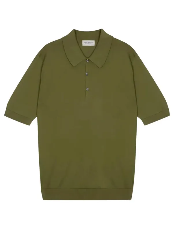 Isis Fine Knit Cotton Polo Shirt - John Smedley