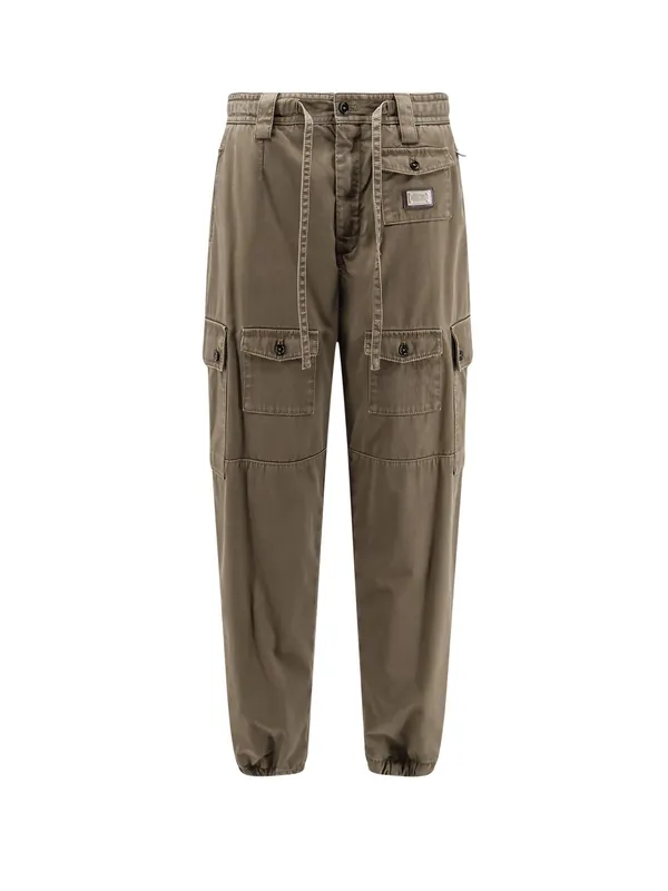 Cotton Trousers - Dolce & Gabbana