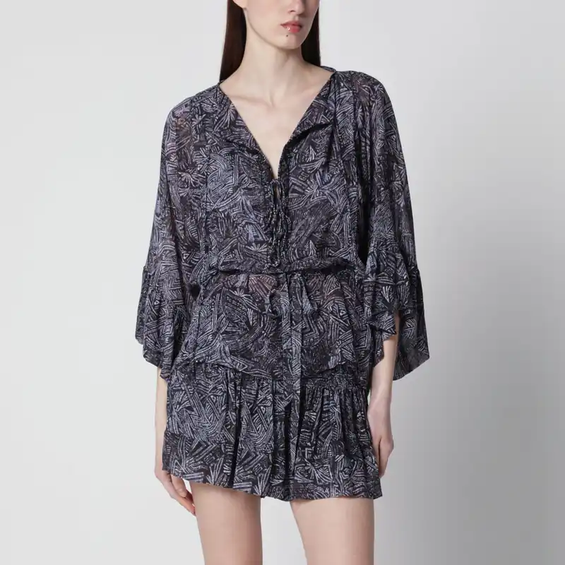 Faded Night Silk Blouse - Isabel Marant
