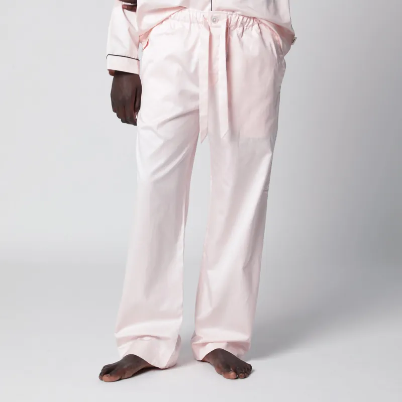 Light Pink Pajama Trousers - Tekla