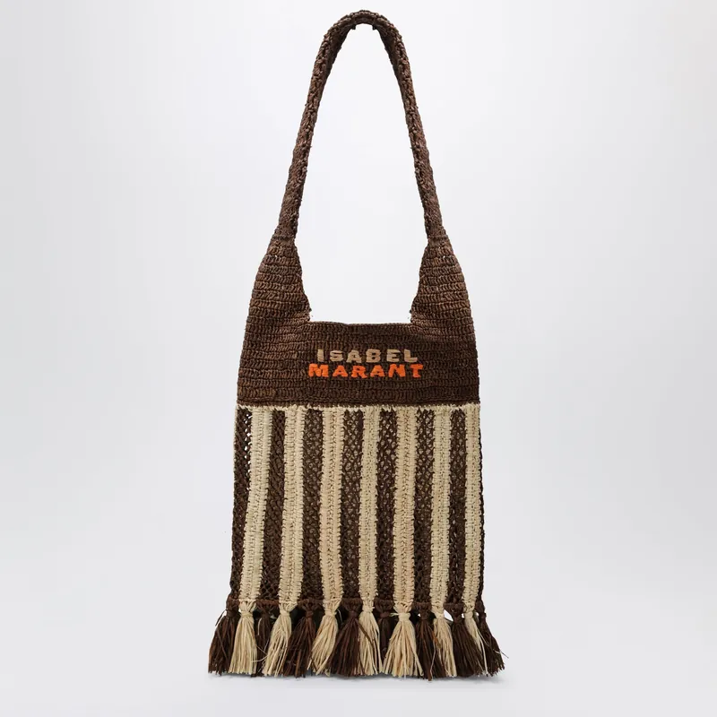 Striped Raffia Bag - Isabel Marant