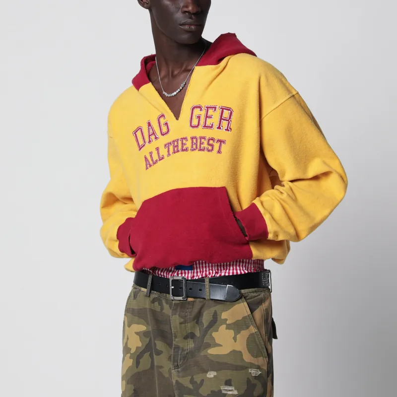 Hooded Terry Cloth Sweatshirt - Dagger