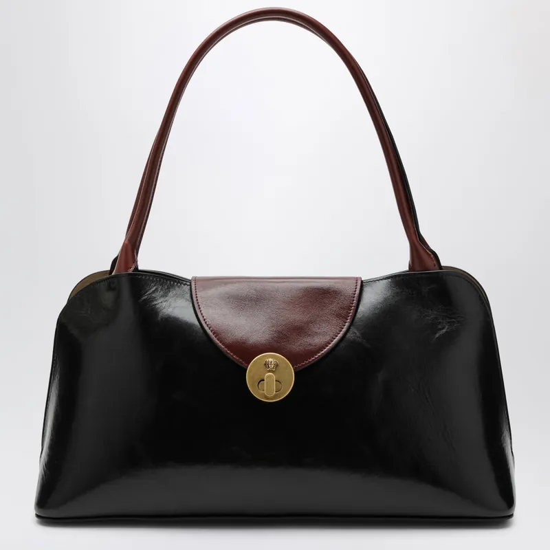 Vivian East/West Leather Bag - Versace
