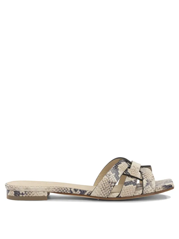 Norma Sandals Beige - Sergio Levantesi