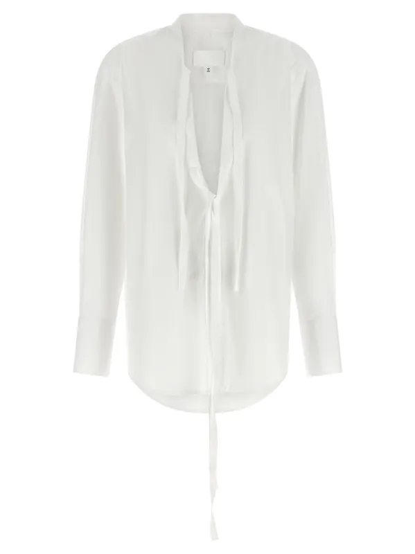 Poplin Shirt Shirt And Blouse White - Maison Margiela