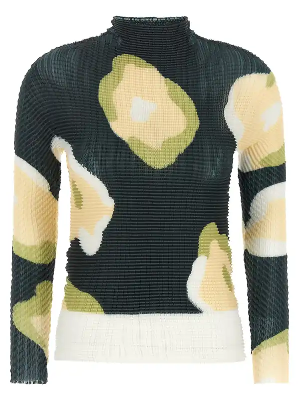 Verve Pleats Tops Multicolor - Issey Miyake