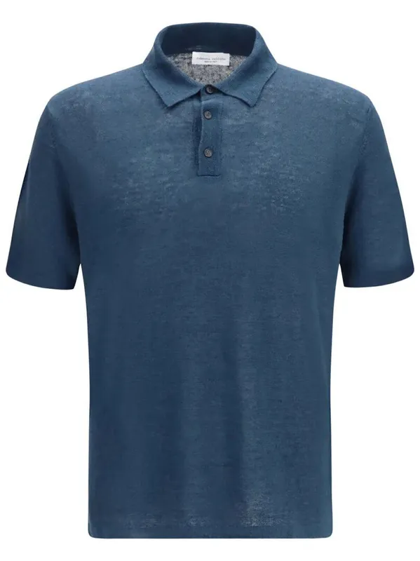 Linen Polo Shirt - Roberto Collina