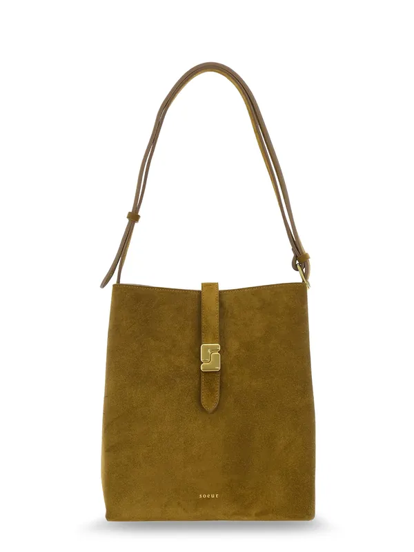 Bello Suede Shoulder Bag - Soeur