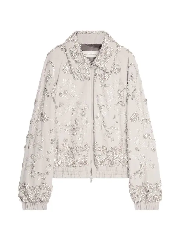 Jacket With Embroidery - Dries Van Noten