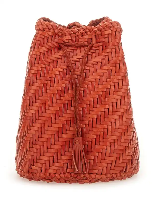 Borsa "Pompom Double Jump Tan" - Dragon Diffusion