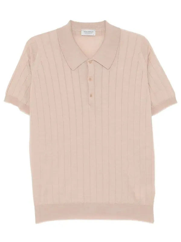 Anglo Indian Gauze Williams Polo Shirt - John Smedley
