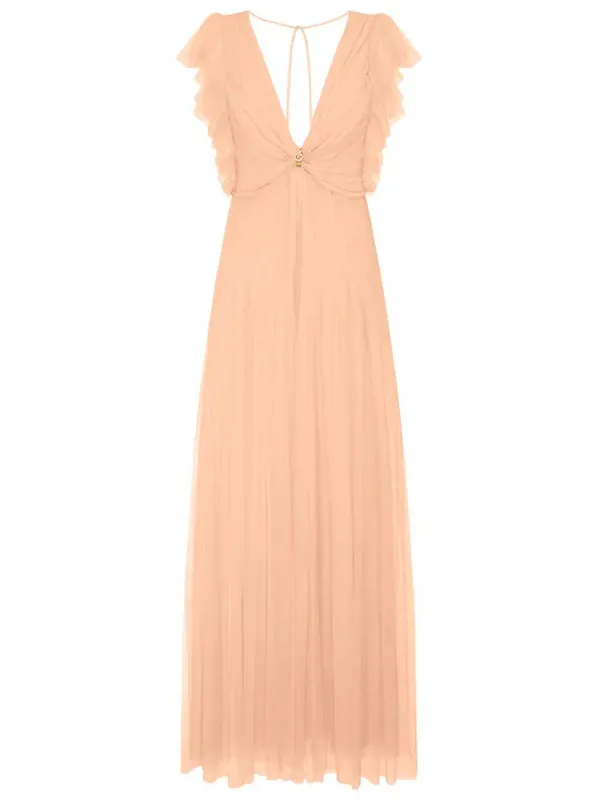 Red Carpet Tulle Dress - Elisabetta Franchi