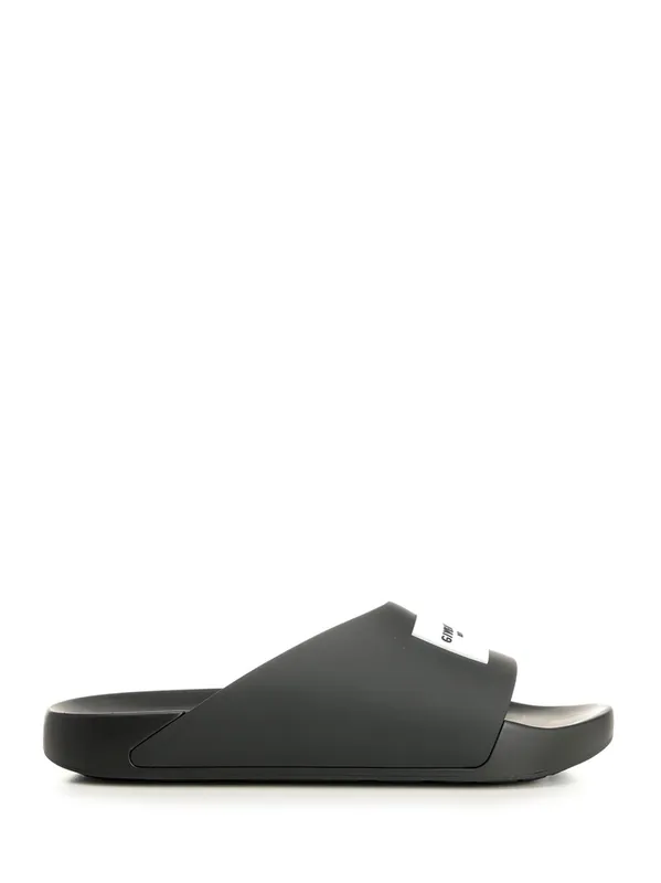 Slides Made Of Rubber Scarpe Basse Black - Givenchy