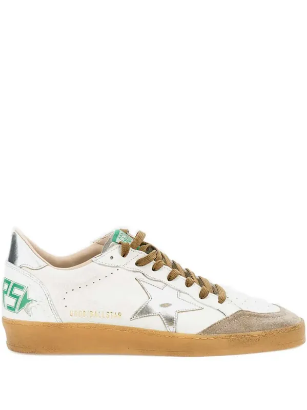 Sneakers With Star Appliqué - Golden Goose