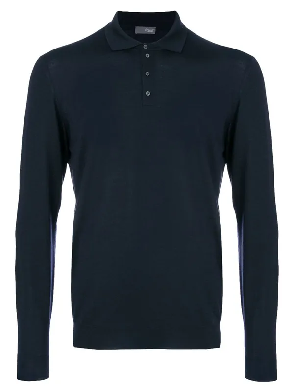 Polo In Lana Merino - Drumohr