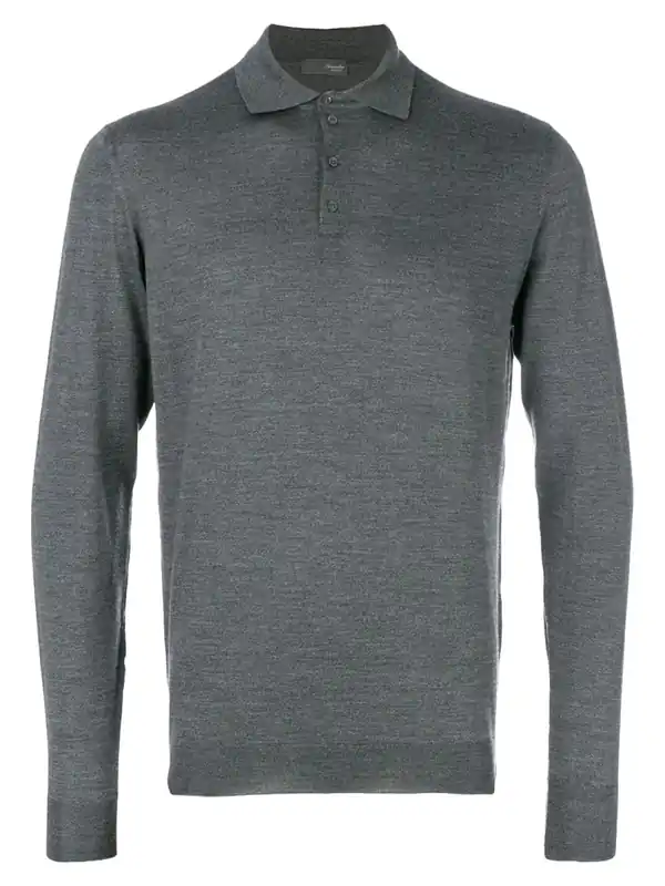 Polo In Lana Merino - Drumohr