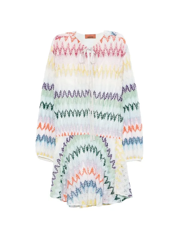 Zig-Zag Mini Dress
