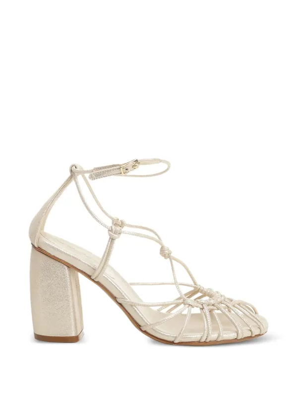Leather Heel Sandals - Forte_Forte