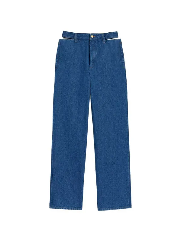 Jeans With Cut-Out Detail