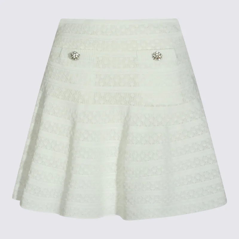 Skirts White - Self-Portrait